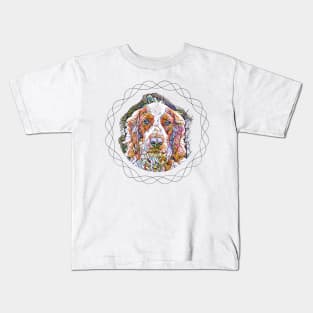 Springer spaniel (red and white) Kids T-Shirt